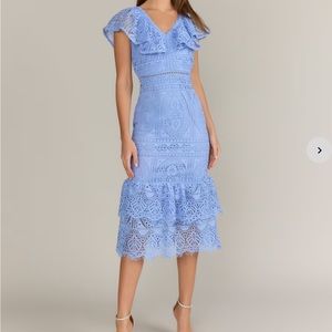 NWT BRAND NEW Catastrophic Blue Pencil Dress 💙